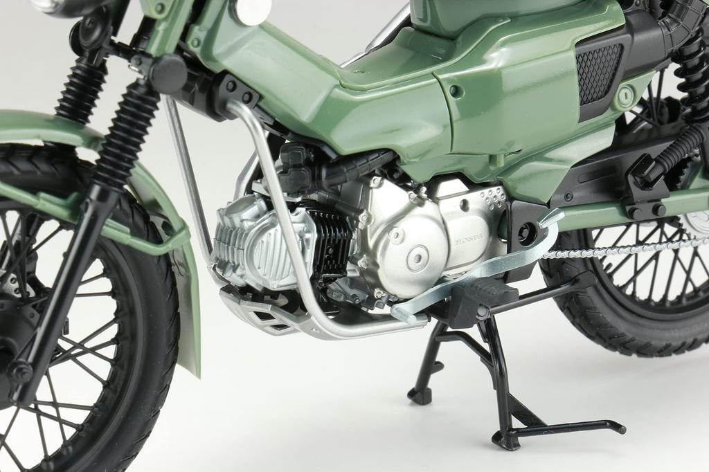 Fujimi Model NEXT Bike Series 5 Honda CT125 Organic 1/12 No. (Hunter Cub/Pearl Green) 12NX-5