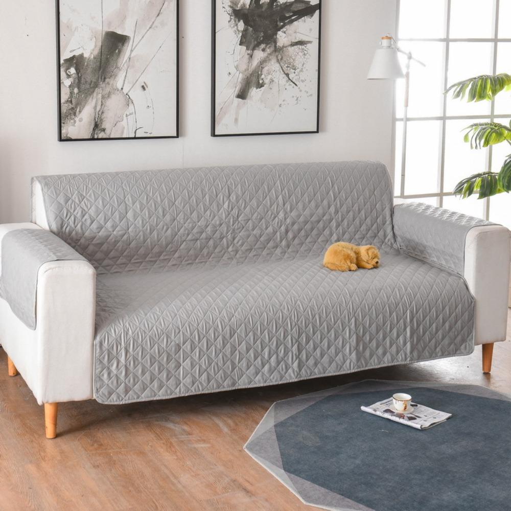12 Seater Pet Sofa Pad Micro Elastic Fabric Washable Integrated Sofa Cover Anti Slip Breathable Slipcovers Living Room