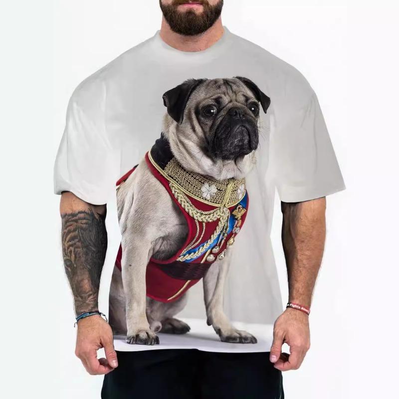 3D T-shirt Men's Fashion Hip Hop O-neck Short Sleeved Top Abstract Harajuku Men's T-shirt