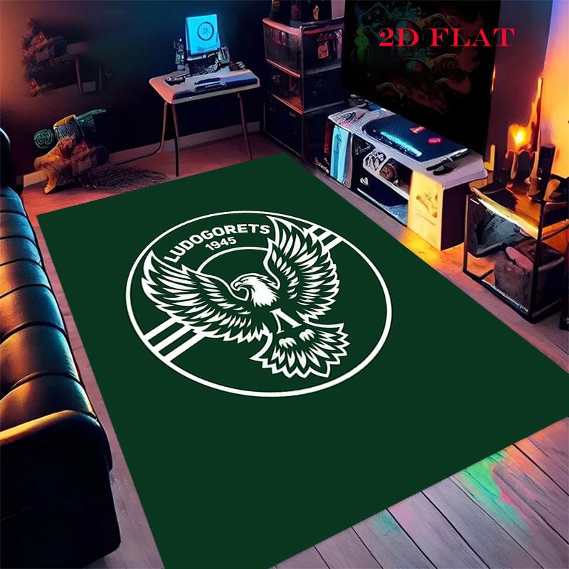 PFC Ludogorets Razgrad Carpet Rug for Living Room Bedroom Home Sofa Decoration,Kids play Nonslip Floor Mat