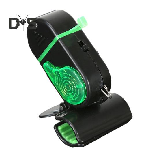 Сигнальная лампа поклевки с зажимом 80 дБ Ночная сигнальная лампа для удочки Универсальный электронный индикатор поклевки Датчик подсечки Светодиодная лампа Аксессуары для рыбалки