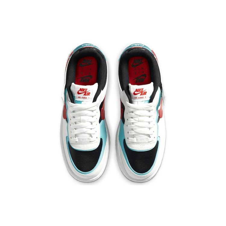 (WMNS) Nike Air Force 1 Shadow 'White Bleached Aqua' Women's DA4291-100