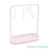 Dollhouse Miniture Doll Clothes Rack Garment Organizer Hanger for Doll Clothes