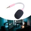3.5mm Jack Noise Cancelling Mic Game Mic Replacement Detachable Boom Microphone for Razer Barracuda X Wireless Headset