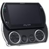 Восстановленная портативная консоль Sony PSP go черного цвета с замененным ЖК-экраном (PlayStation go) (PSP-N1000PW)