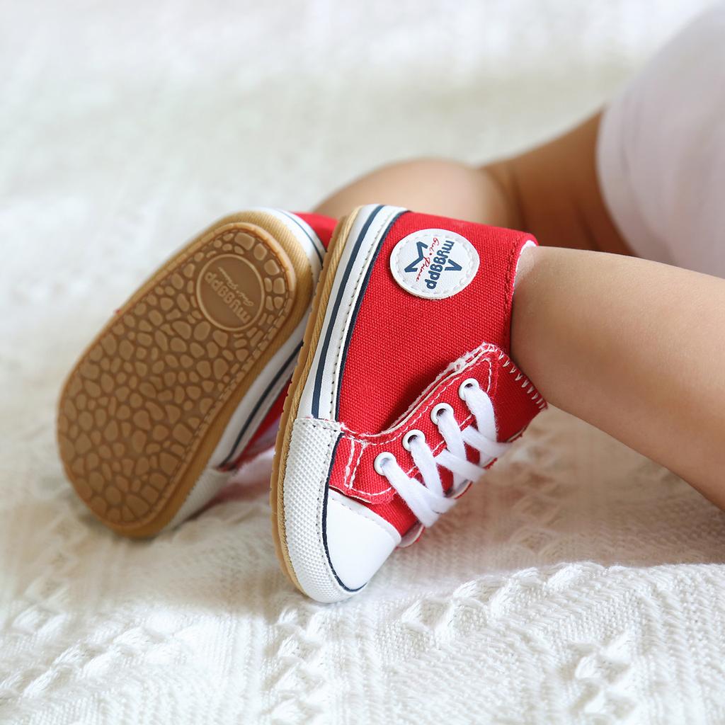 MYGGPP Casual Canvas Baby Shoes Moccasins Baby Shoes Toddler Shoes