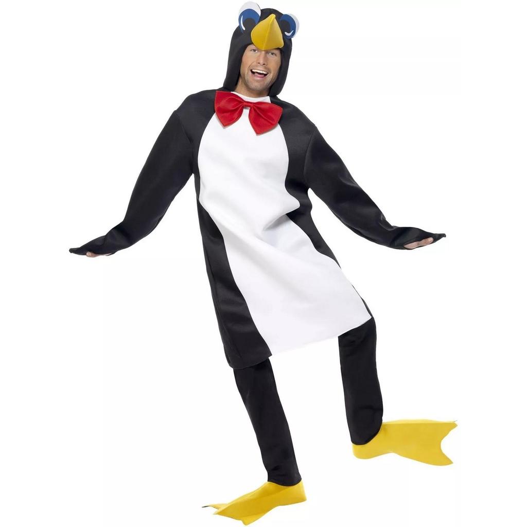 Smiffys Unisex Adult Penguin Costume Set