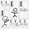 Чехол для телефона Matchman с рисунком мультфильма для Samsung Galaxy S23 S22 Ultra S20 S21 FE 5G S10 S10E S9 S8 Plus 4G, мягкая силиконовая прозрачная задняя крышка
