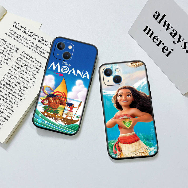 Чехол для телефона II14 Moana для iPhone 6 6s 7 8 11 12 13 14 15 XS Pro Max XR X SE Samsung S20 S21 S22 S23 S24 FE Ultra Plus Lite S21S A55