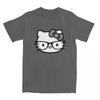 Hello Kitty Men Women's T Shirt Merch Humorous Tee Shirt T-Shirts 100% Cotton Gift Idea Tops