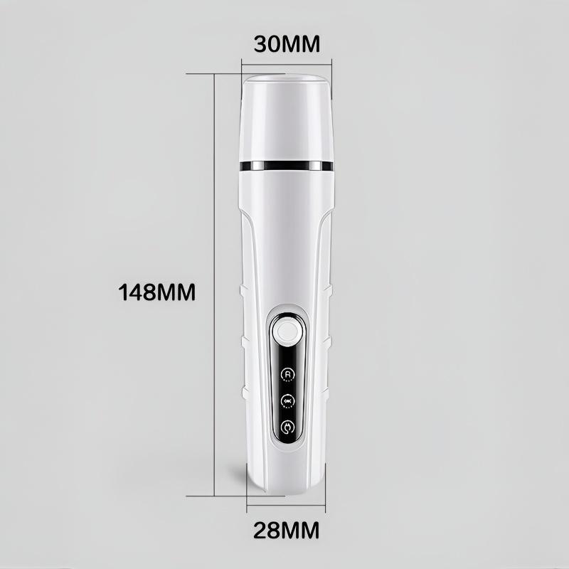 Electric Pet Nail Grinder Low Noise with LED Light Portable Professional Nail Care Tool Kit Home Grooming