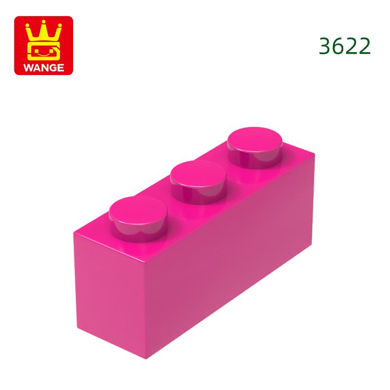 Нетоксичный 85 шт./лот 3622 1x3 точки Строительный блок Moc Классические аксессуары Совместим с Кирпич Детские игрушки Подарочная коробка