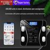 Smart Bluetooth Body Fat & Weight Scale for Health and Fitness