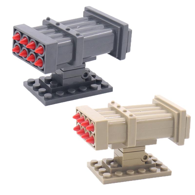 Набор строительных блоков MOC на военную тематику: оружие, армия, аксессуары, персонажи советской армии, пушки, тележки, пусковые установки, палатки, подарочные наборы, игрушки.