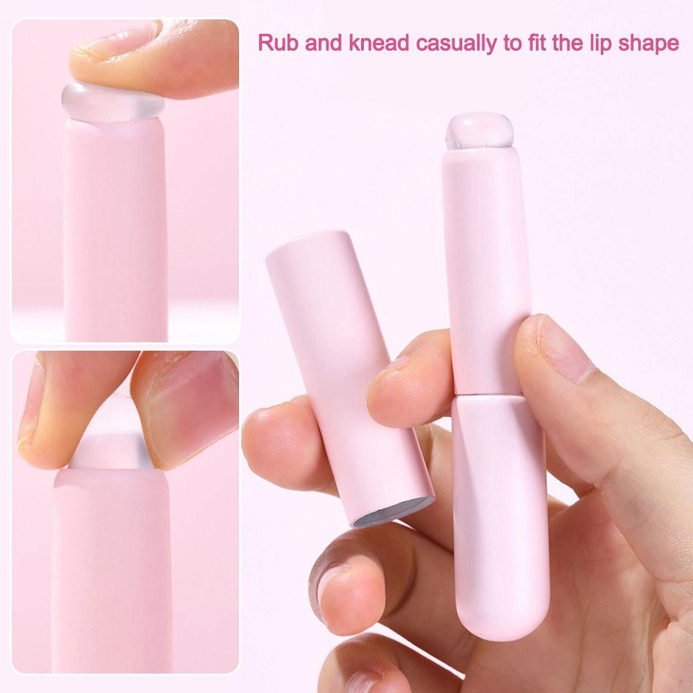 Reusable Lip Brushes Round Head Makeup Tool Multifunction Lip Gloss Makeup Brushes Woman
