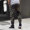 High Street Camouflage Overalls Men's Multi-Pocket Tights Small Foot Casual Pants