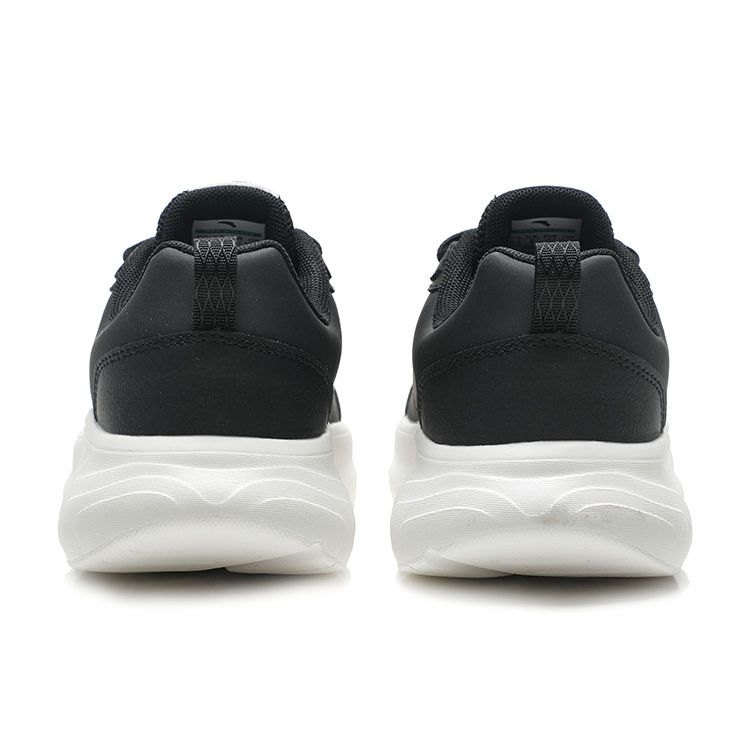 Anta Running Series Fabric Synthetic Leather Comfortable Versatile Shock Absorbing Non-Slip Low-Top Running Shoes Women Sneaker Black 922345527-6