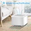 Air Purifier UV Lamp Steriliser Box Home HEPA Filter Formaldehyde PM2.5 Odor Air Purifier Air Cleaner Desktop And Germicidal Light