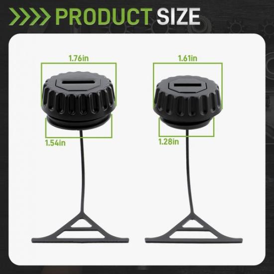 New Gas Fuel / Oil Filler Cap For STIHL 066 MS660 064 # 0000 350 0509 / 0520