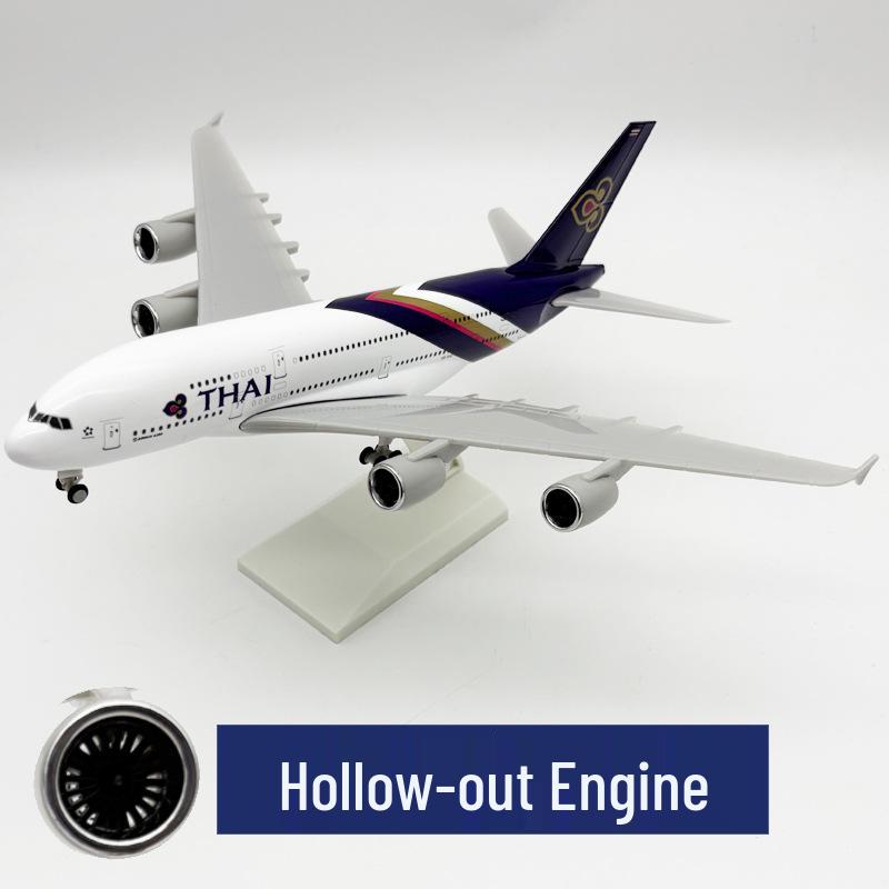 Pan Am 747 American Airlines 30CM Airplane Model Solid Pan American Airways Replica