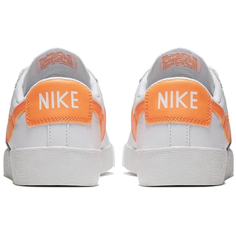 (WMNS) Nike Blazer Low LE 'White Fuel Orange' Women's AV9370-103