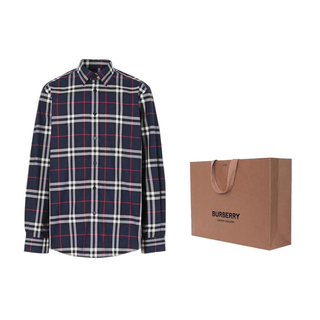 Burberry Check Print L/S Shirt 8020865
