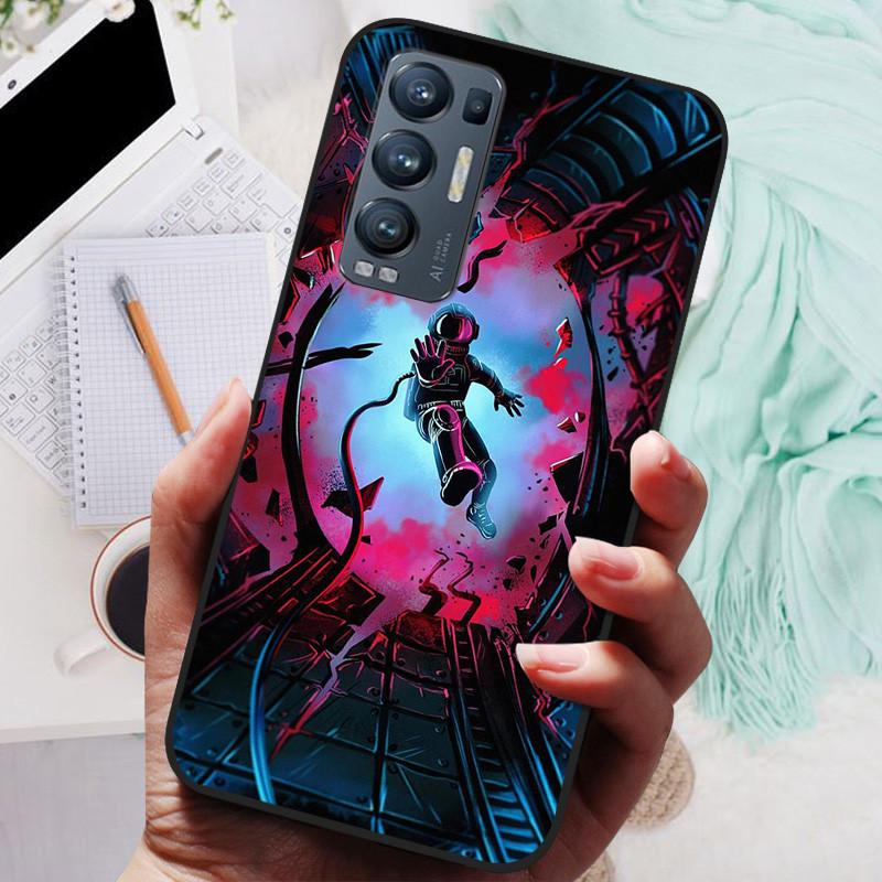 Чехол для OPPO Find X3 Neo Черный Чехол Лев Волк Силиконовый Мягкий Задний Чехол Для OPPO Find X3 Lite Чехол Для Телефона Reno 5 Pro Plus 5G