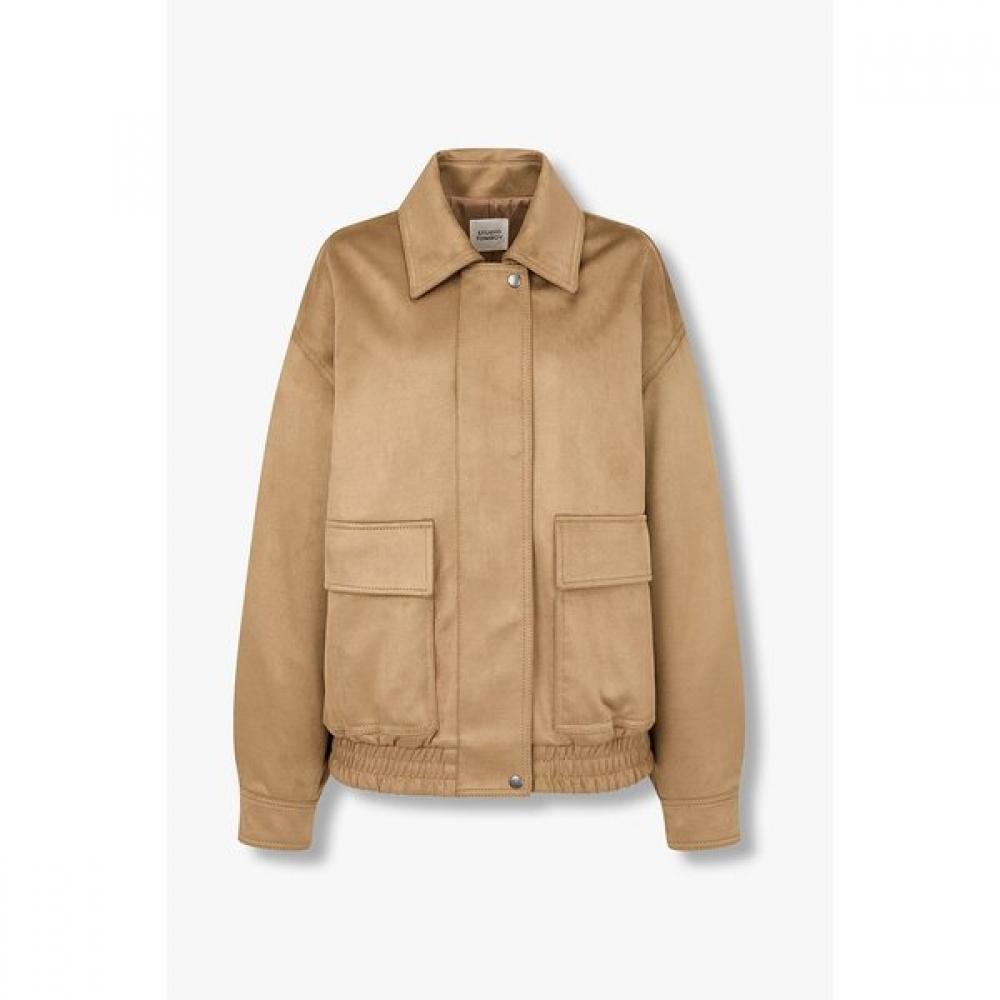 Studio Tomboy Unisex Synthetic Suede Out Pocket Blouson 9176361973ct