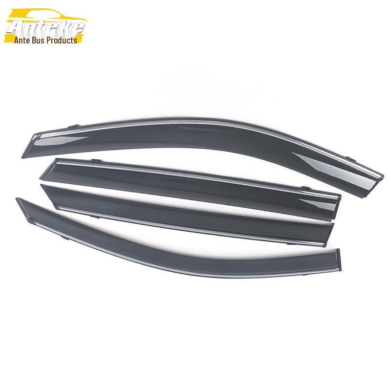 Baojun RS3 Rain Deflectors with Bright Strip Sun Visor Stickers - Fits 20 Models, Exterior Accessories