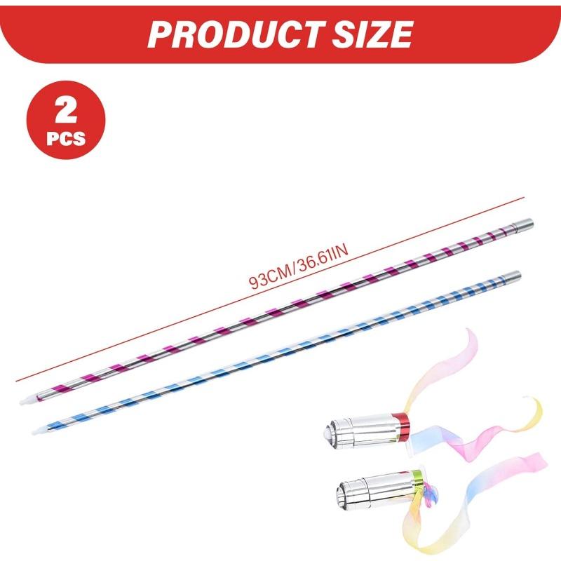 2 шт. Карманный посох, Растягивающаяся Выдвижная Волшебная палочка Портативный Компактный Мини Реквизит для Фокуса для Профессионального Фокусника Сценическое Выступление