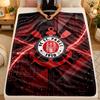 Flannel BlanketFC St. Pauli Football Warm Soft Throw Blanket for Indoor Sofa Bed Living Room Use