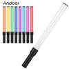 Andoer D2 Handheld RGB Light Tube LED Video Light Wand 2500K/5500K/8500K Dimmable 7 Colorful Light