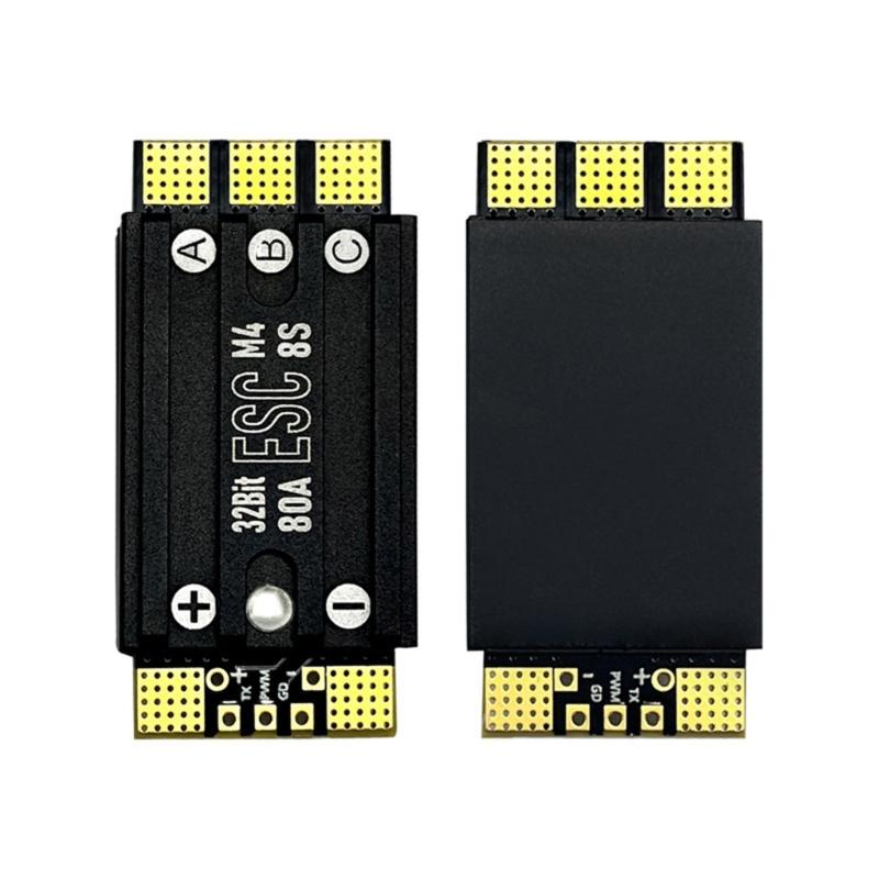 High Current 80A Single ESC For FPV Racing Drones And Remote Aircraft 3-8S Compatibility Easy Installation