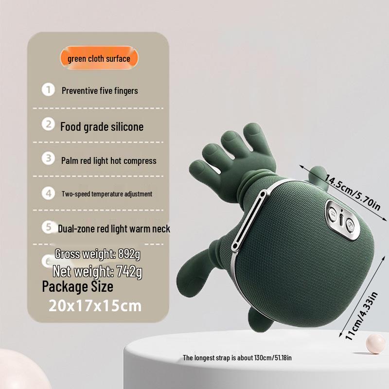 Массажер для кистей рук: Популярный бионический массажер для шеи, плеч и трапециевидных мышц, модель N8 для шейного отдела позвоночника