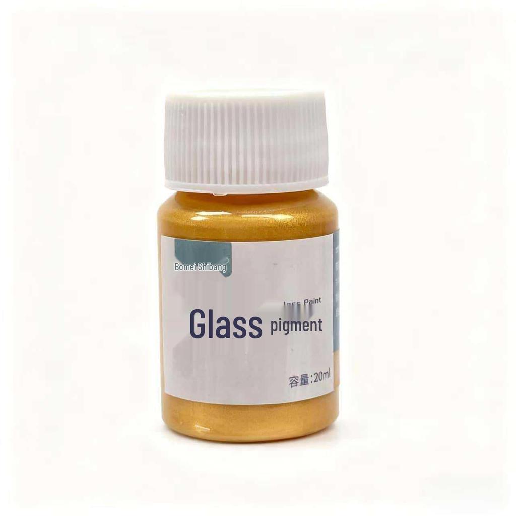 20ml Children's Non-Bake Glass Paint for DIY & Creative Glass Decoration - Waterproof & Handmade