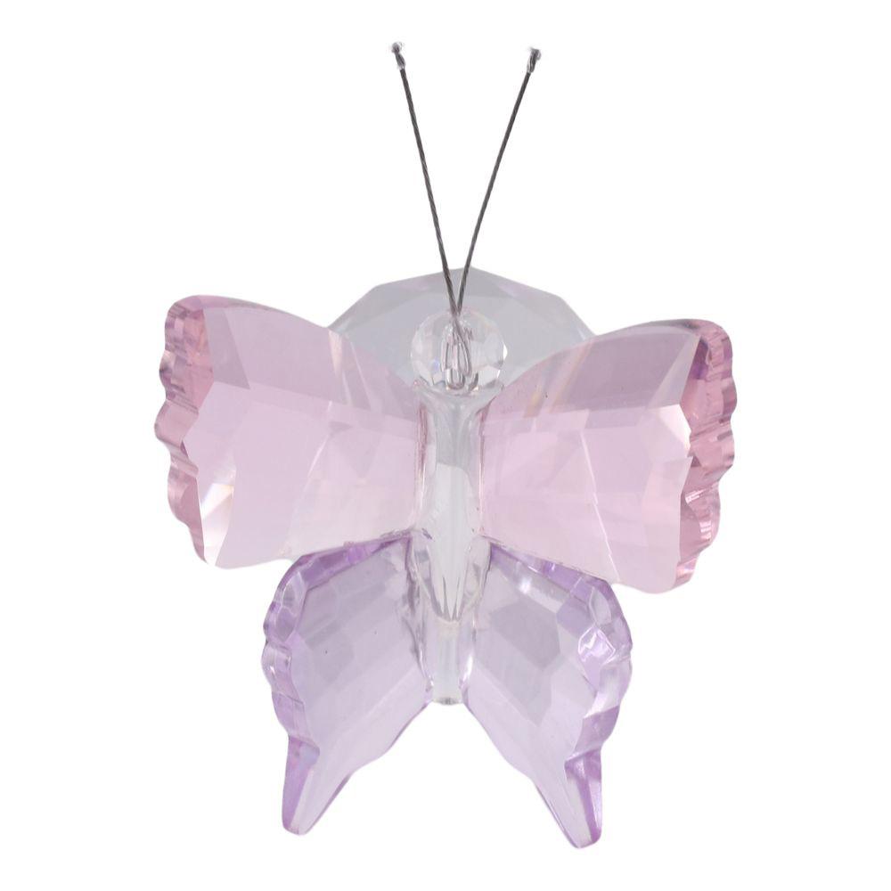 Beautiful Crystal Butterfly Figurines High Quality Cut Butterfly Animal Decoration Clear Handmade Glass Butterfly Paperweight