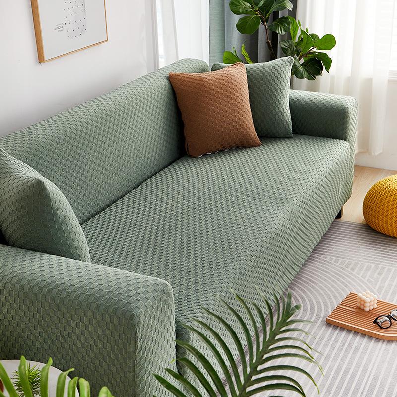 Чехол для дивана, старомодный, двойной подлокотник, чехол для дивана, ткань, утолщенный, однотонный, пылезащитный чехол