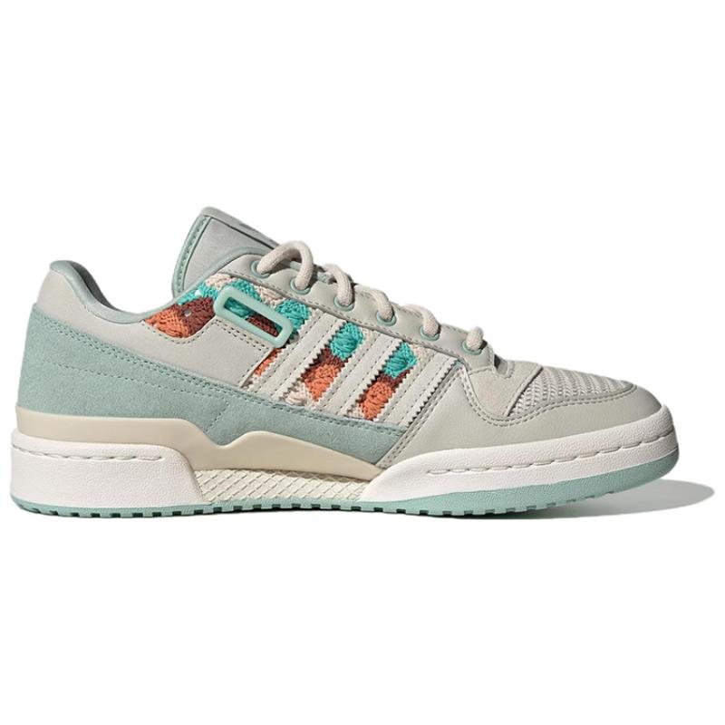adidas Кроссовки женские Forum Low Серый Белый Голубой IE0472