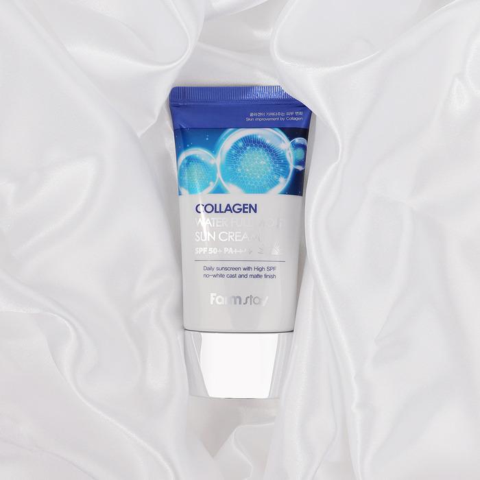 FARM STAY Collagen Water Full Moist Sun Cream (3 Options)