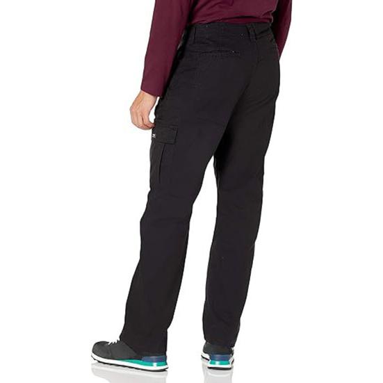 Мужские брюки-карго с 6 карманами для быстрого доступа к хранению вещей, свободные, прямые, на молнии с пуговицами