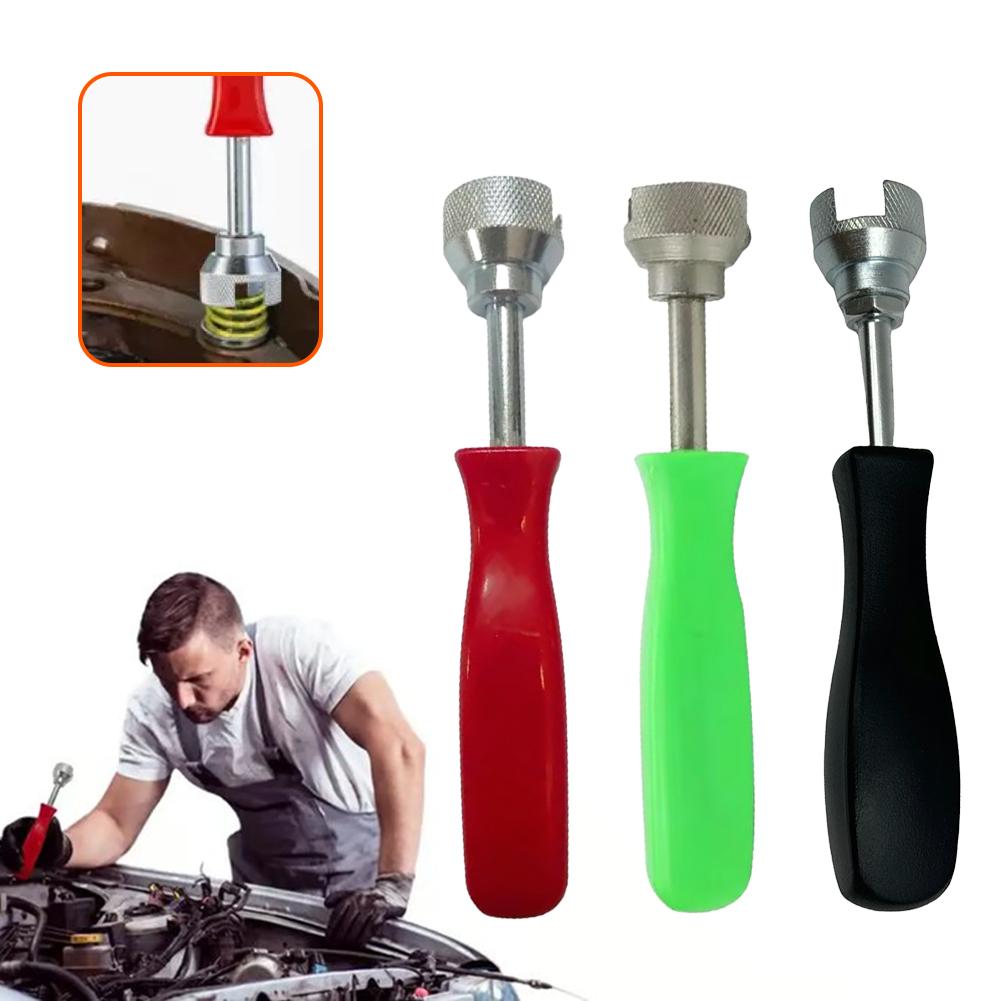 3 цвета Автомобильная пружинная шайба тормоза Компрессор для ремонта Ручной опускатель Авто Ремонт Автомобиля Барабанные аксессуары Инструмент Универсальный Зажим Сталь Вставки C7V1