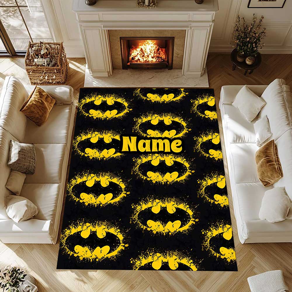 Warner (39) Customize your name rug, office chair cushion, home bedroom living room gift.