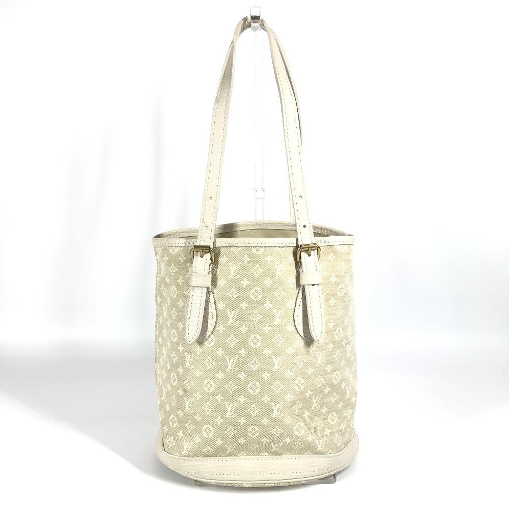 Louis Vuitton  M95316 Monogram Mini-Lin Bucket PM Shoulder Bag