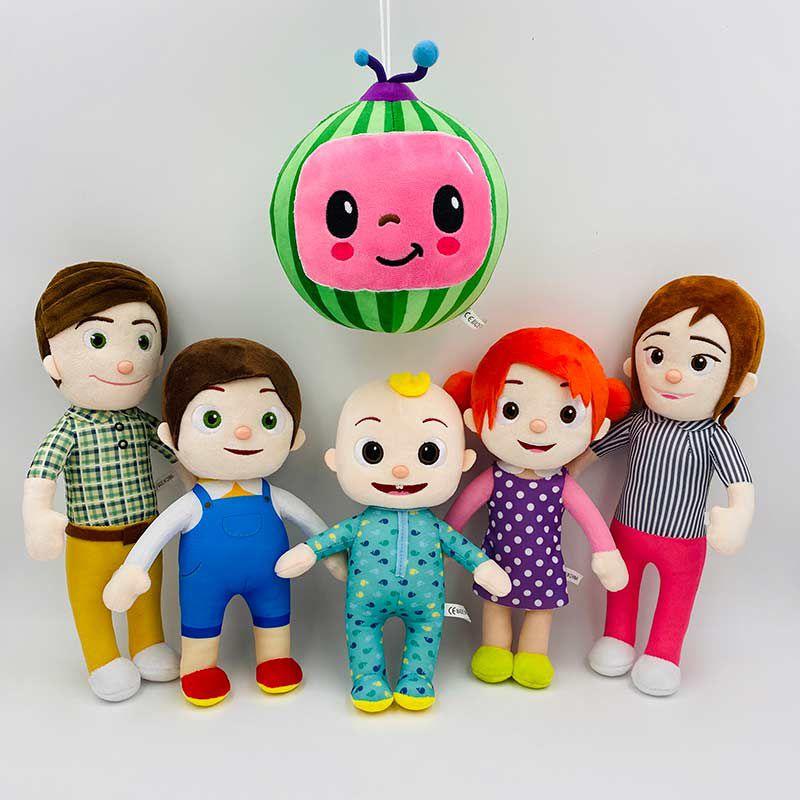 Adorable Cocomelon Plush Toy Jj Family Soft Stuffed Dolls For Educational Fun