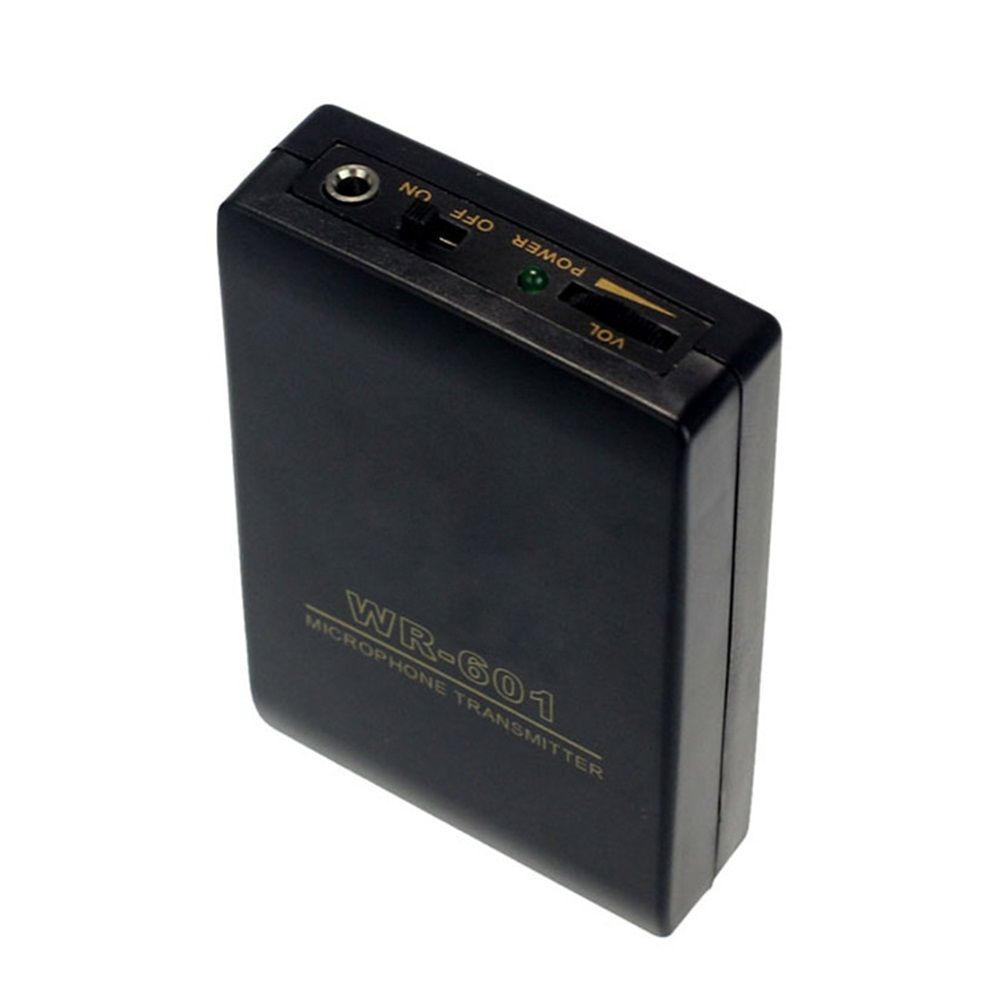 Portable Meeting Speaker Lavalier Lapel Wireless Microphone Clip Mic System FM Transmitter Receiver