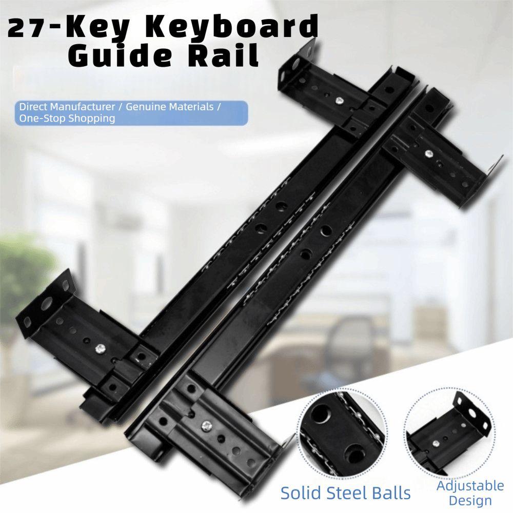 2PCS Side Mounting Drawer Slide Rail Full Extension Drawer Glides Drawer Runners  Kitchen Cupboard