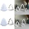 Home Decoration Silicone Mold Hollow Christmas Tree Ornament Mould Practical Gypsum Mould Jewelry Making Supplies