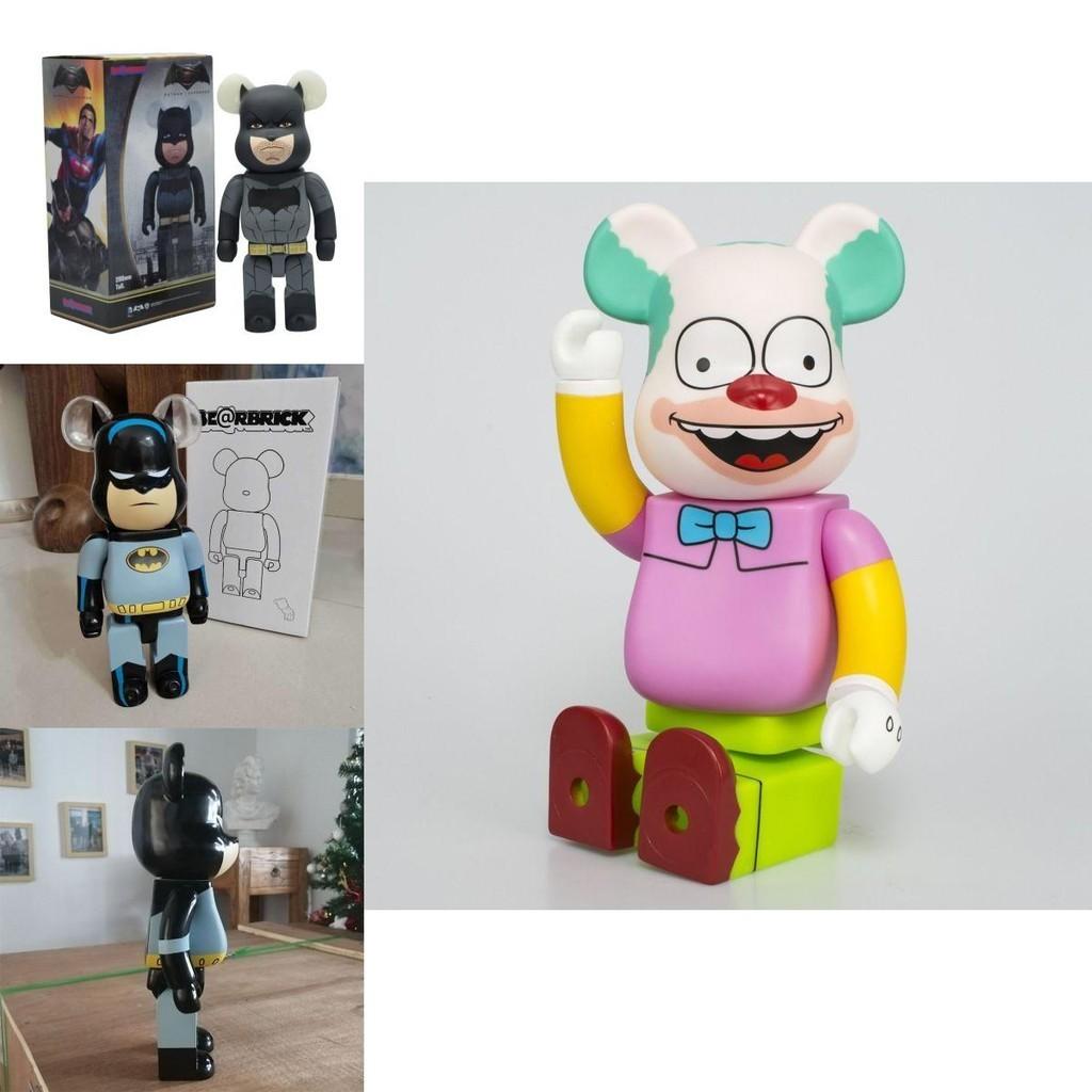 Изысканный Bearbrick 400% Конструктор Медведь Игрушка Фигурка Бэтмен Джокер Красти