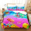 Kawaii Candy Crush Soda Saga Bedding Set Single Twin Full Queen King Size Bed Set Adult Kid Bedroom Duvetcover Sets Anime Bed