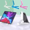 1 шт. Подставка для планшета, удобная для переноски, выдвижная подставка, складной держатель для сотового телефона, пластиковый материал, многоцветный